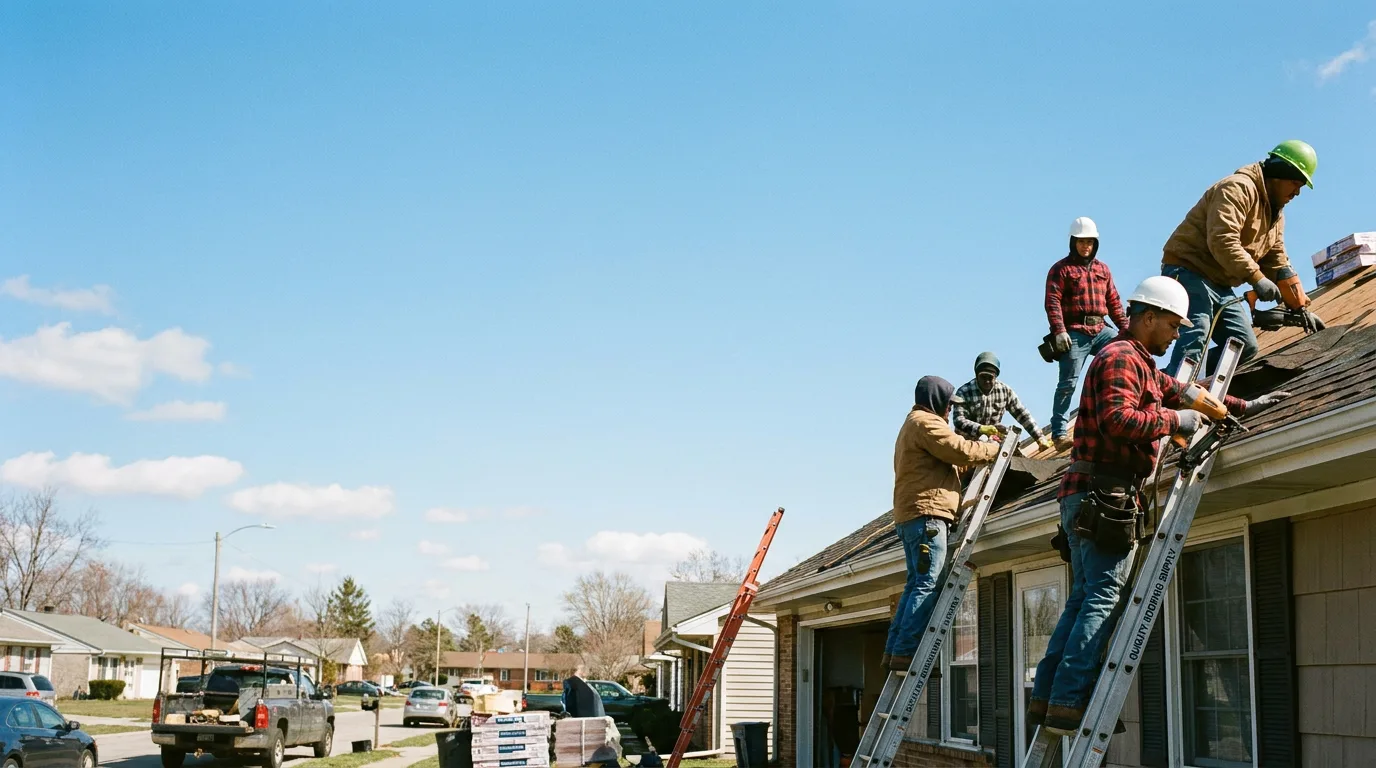 Roofing in Champaign, IL near me